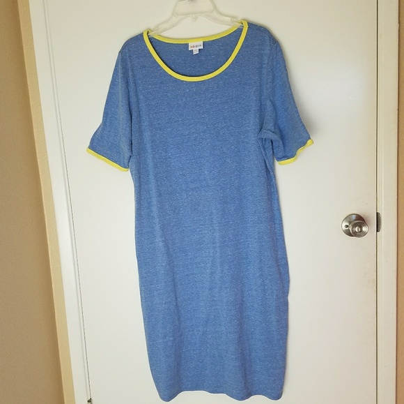 LuLaRoe Dresses & Skirts - LulaRoe Julia Tshirt Dress NWOT